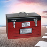 Toolbox Red Adult Cremation Urn -  Free Crossed Wrenches or Hammers Plate