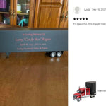Trailer Cremation Urn & International LoneStar Red Truck Décor