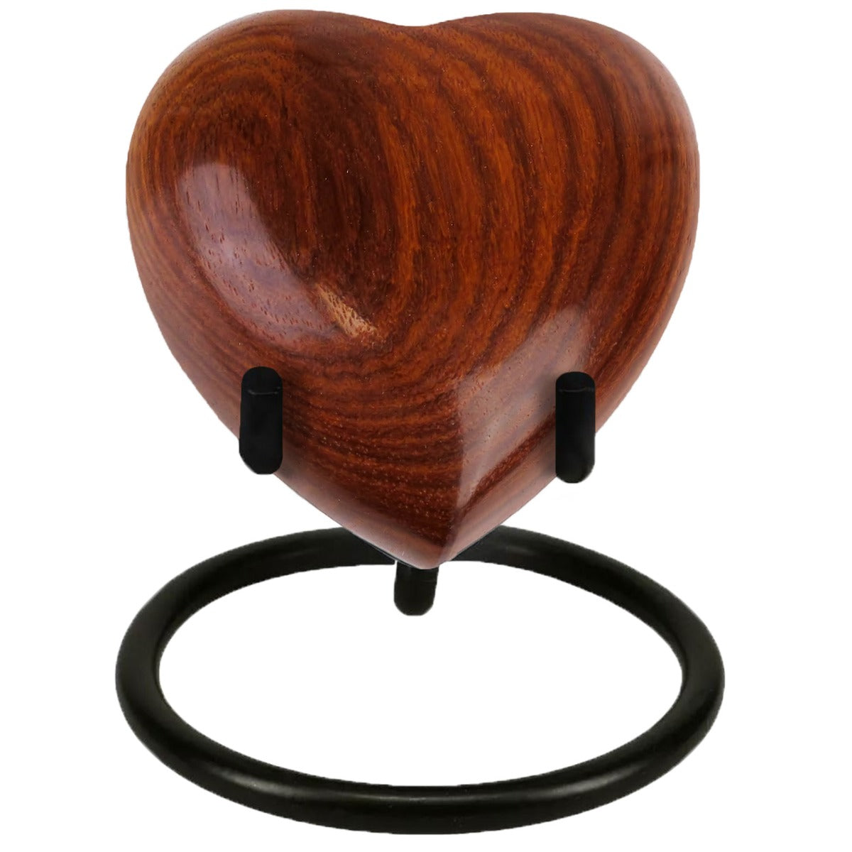 Always In My Heart Wood Keepsake Cremation Urn - Engraving Option