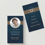 Regent Photo Memorial Cards - Funeral  Cards - Celebration of Life Cards