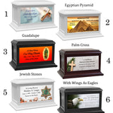 Religion Christian & Jewish Wood Keep The Memory® Cremation Urn