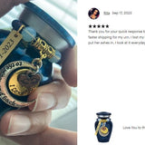 Love You to the Moon & Back Mini Urn - Love Charms™ Option