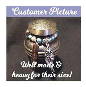 Master Pewter Mini Keepsake Urn - Love Charms® Option