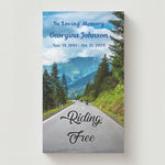 Riding Free Memorial Cards - Funeral  Cards - Celebration of Life Cards