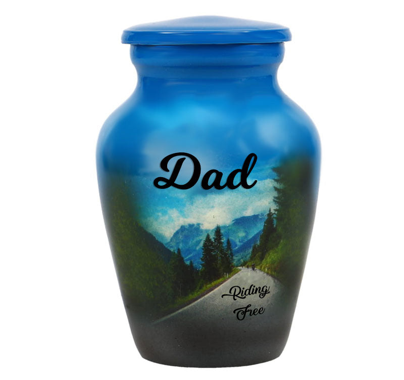 Riding Free Mini Urn - Love Charms® Option