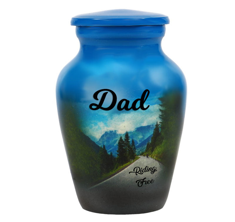 Riding Free Mini Urn - Love Charms® Option