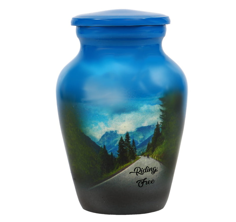 Riding Free Mini Urn - Love Charms® Option