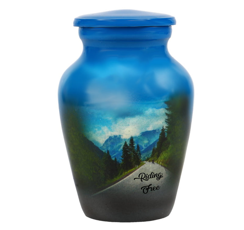 Riding Free Mini Urn - Love Charms® Option