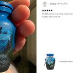 Riding Free Mini Urn - Love Charms® Option