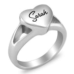 Heart Cremation Ring Keepsake Urn