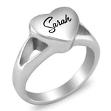 Heart Cremation Ring Keepsake Urn