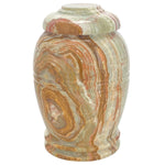 Genuine Marbled Onyx Adult Cremation Urn