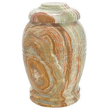 Genuine Marbled Onyx Adult Cremation Urn