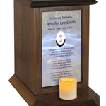 Rolling River Poem Urn