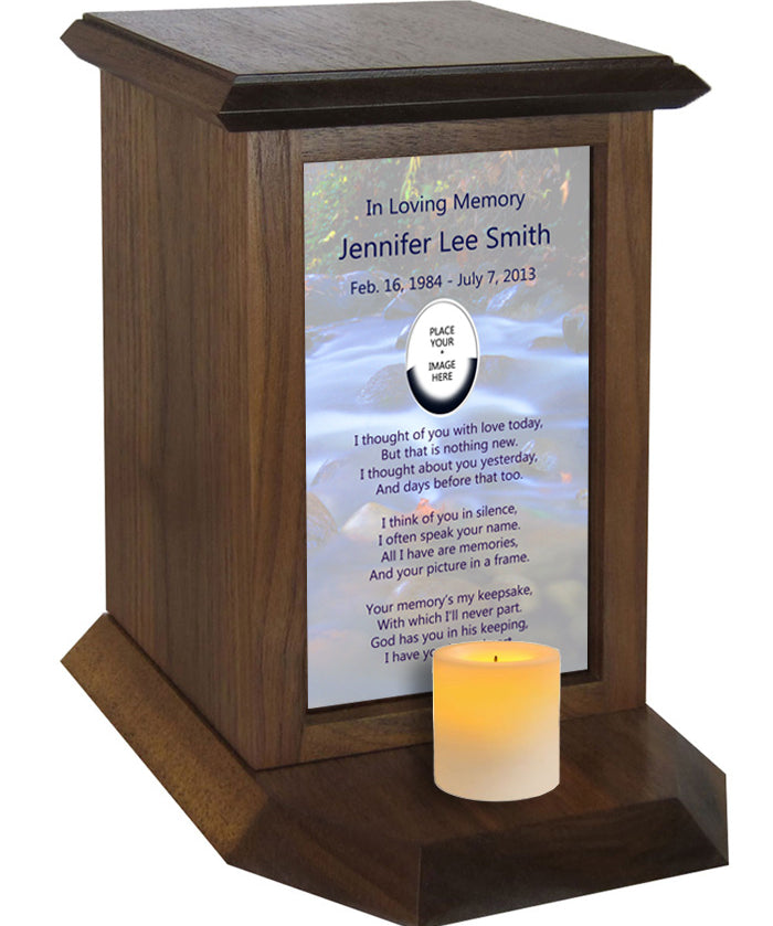 Rolling River Poem Urn