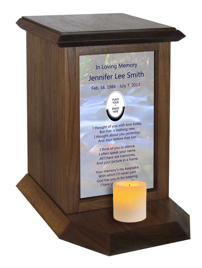 Rolling River Poem Urn