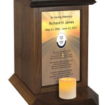 Road Going to Heaven Poem Urn