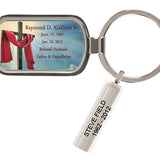 Custom Made Robed Cross Keychain Keepsake