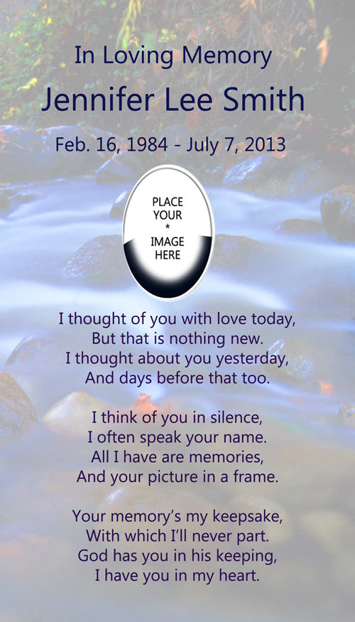 Rolling River and Picture Poem Urn