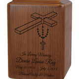 Rosary Crosses Urn