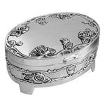 Silver Rose Garden Infant Urn