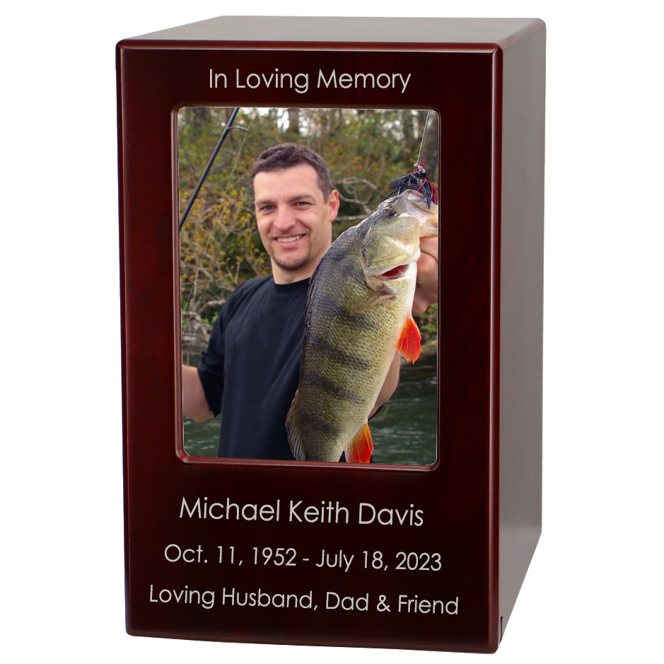 Rosewood Photo Urn