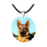Round Stainless Photo Jewelry Pendant - Love Charms Option