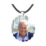 Round Stainless Photo Jewelry Pendant - Love Charms Option