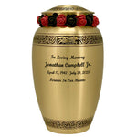 Running Wolf Celtic Adult Cremation Urn Tribute Wreath™ - Pro Diamond Engraving