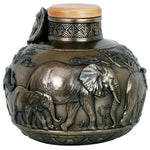 Safari Elephant Oversized Adult Cremation Urn