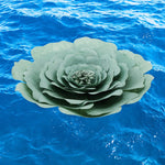 Sage Peaceful Petal® Flower Water Burial Adult or Companion Urn - Pink Butterfly Option
