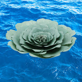 Sage Peaceful Petal® Flower Water Burial Adult or Companion Urn - Pink Butterfly Option