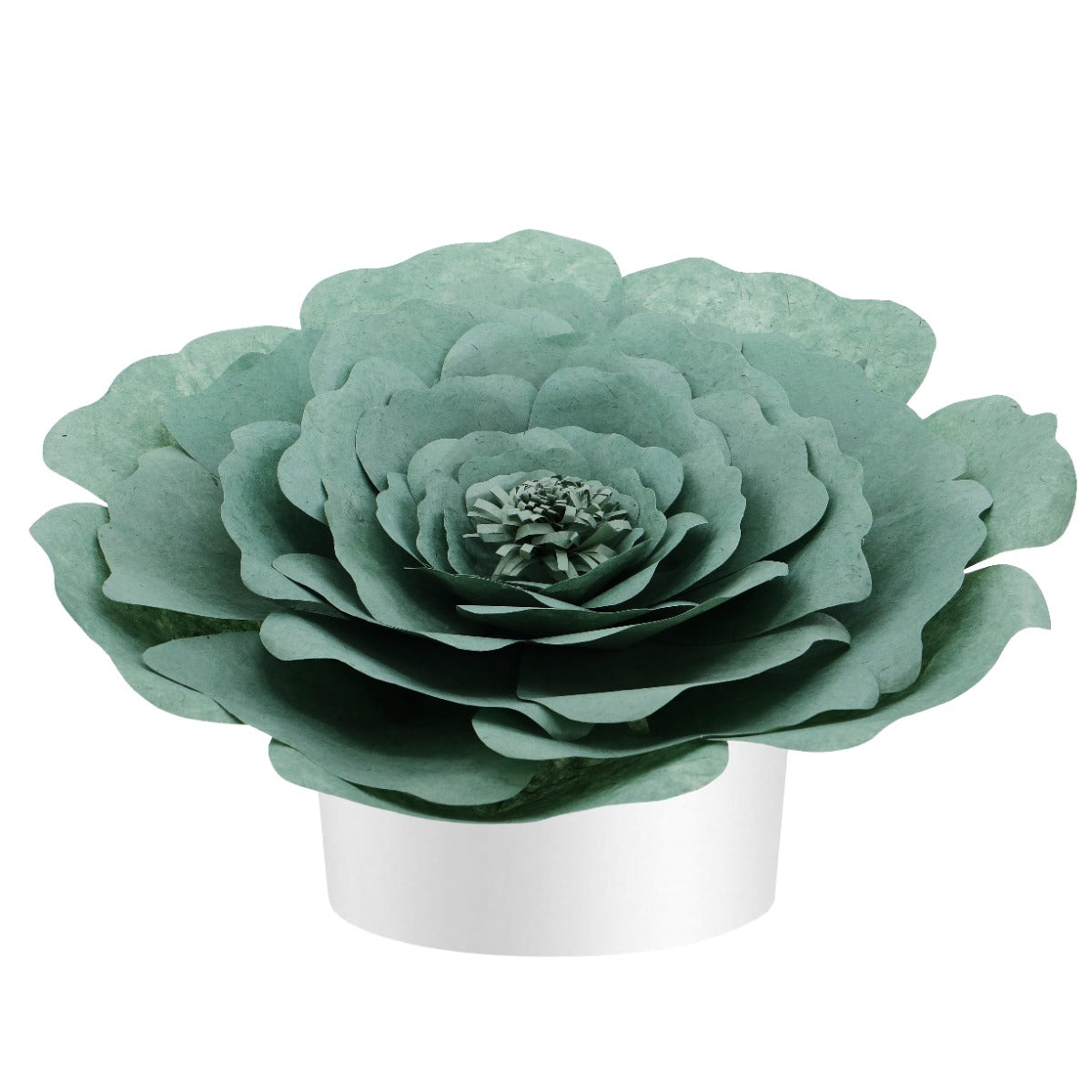 Sage Peaceful Petal® Flower Water Burial Adult or Companion Urn - Pink Butterfly Option