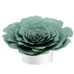Sage Peaceful Petal® Flower Water Burial Adult or Companion Urn - Pink Butterfly Option