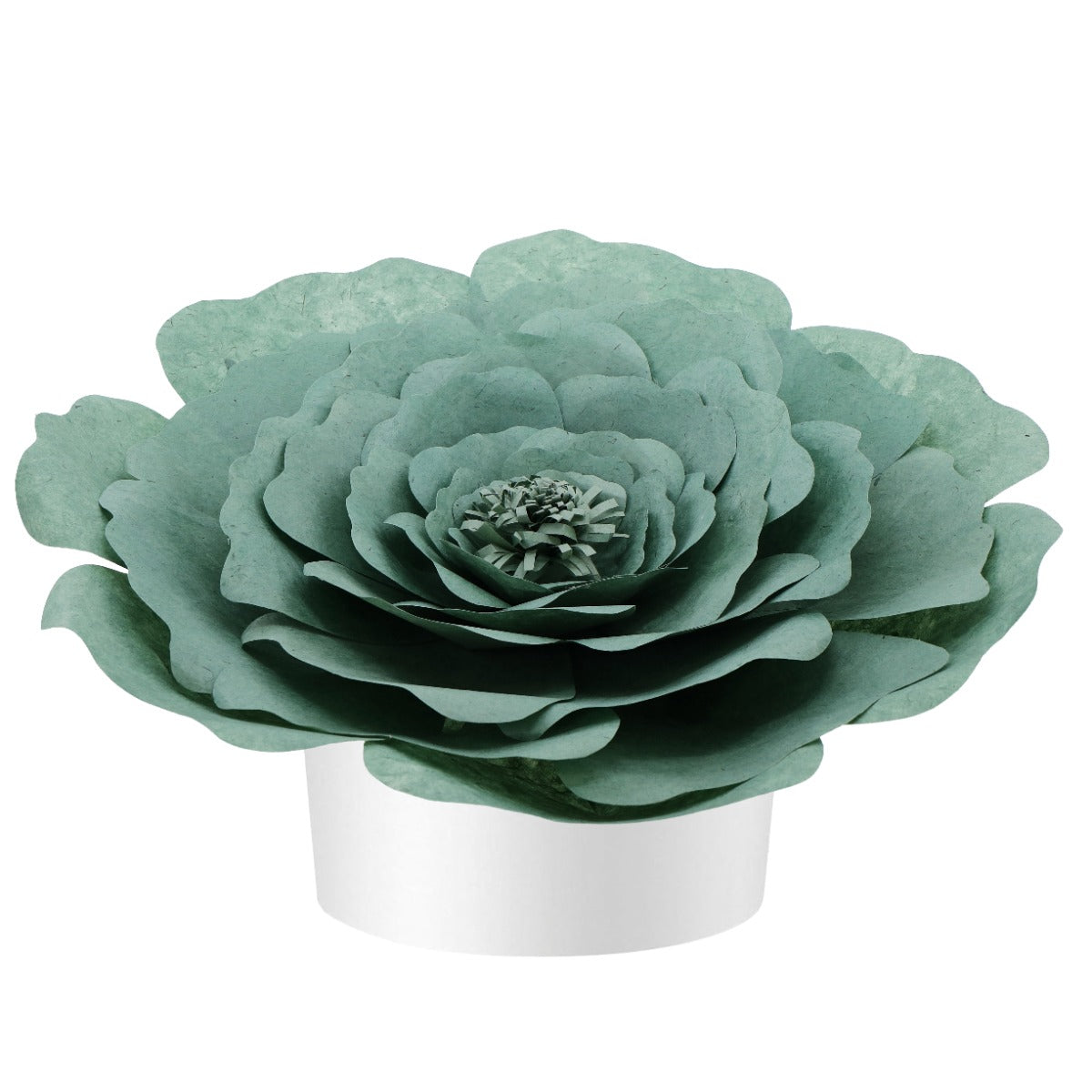 Sage Peaceful Petal® Flower Water Burial Adult or Companion Urn - Pink Butterfly Option