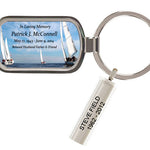 Sail Boat Racing Keychain Urn