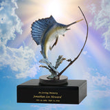 Impressive Sailfish Adult Cremation Urn
