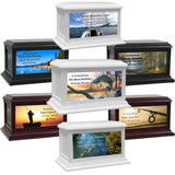 Fishing, Hunting, Camping & Sailing Adult or Medium Wood Keep The Memory® Cremation Urn 