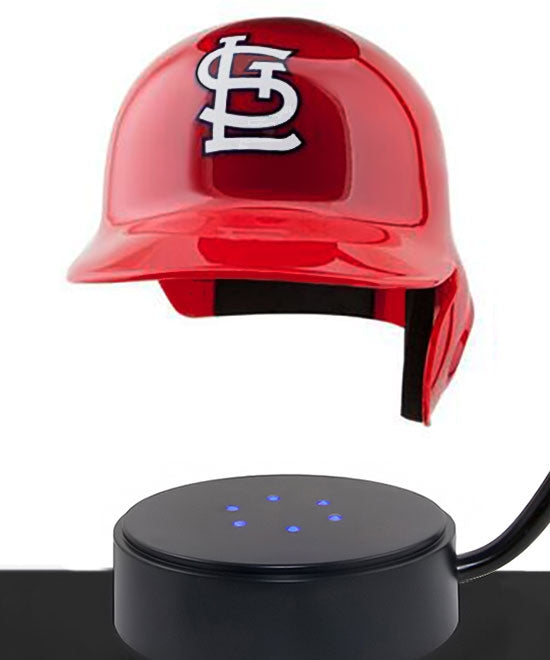 Baseball Cremation Urn & St. Louis Cardinals Hover Helmet Décor