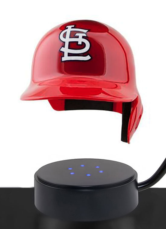 Baseball Cremation Urn & St. Louis Cardinals Hover Helmet Décor