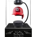 Baseball Cremation Urn & St. Louis Cardinals Hover Helmet Décor
