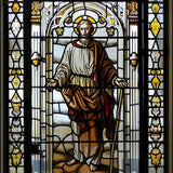Saint Peter Adult Cremation Urn - Candle Included