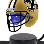 Football Cremation Urn & New Orleans Saints Hover Helmet Décor
