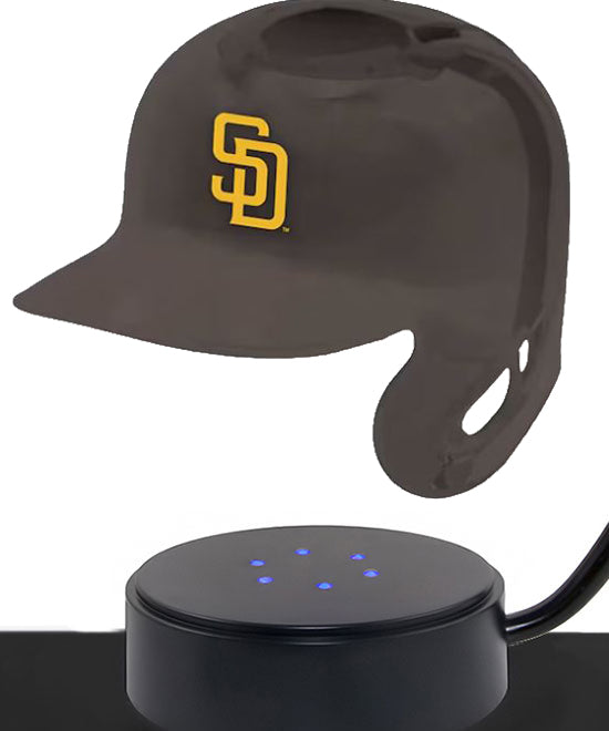 Baseball Cremation Urn & San Diego Padres Hover Helmet Décor