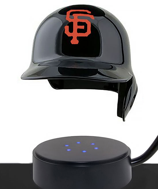 Baseball Cremation Urn & San Francisco Giants Hover Helmet Décor