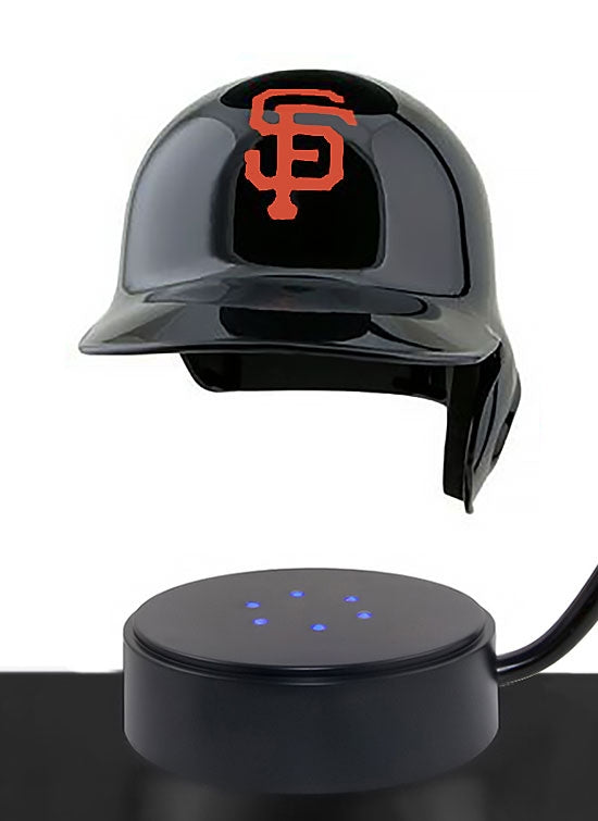 Baseball Cremation Urn & San Francisco Giants Hover Helmet Décor