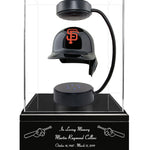 Baseball Cremation Urn & San Francisco Giants Hover Helmet Décor