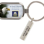 UUS Navy Flag Keychain Urn