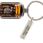 Cheers! Beer Barrel Keychain Keepsake