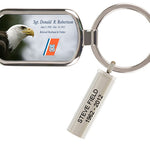 US Coast Guard Flag Keychain Urn